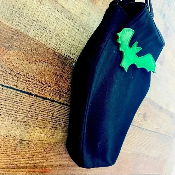 NWOT Sweet Midnight Coffin Backpack Bag With Bat - Picture 4 of 7